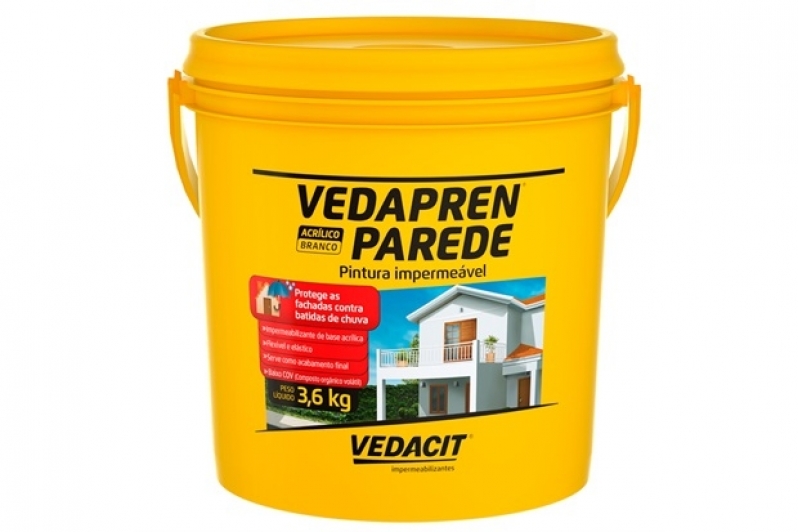 Venda de Tinta de Impermeabilização Valor Jardim Everest - Venda de Tinta óleo para Parede